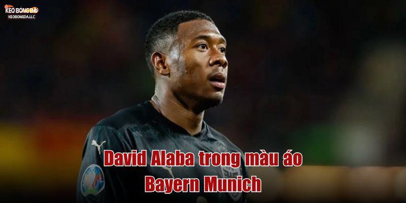 David Alaba trong màu áo Bayern Munich