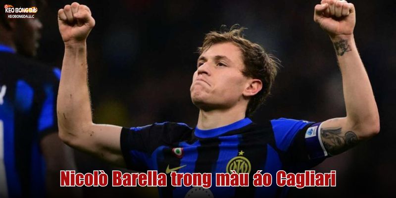 Nicolò Barella trong màu áo Cagliari
